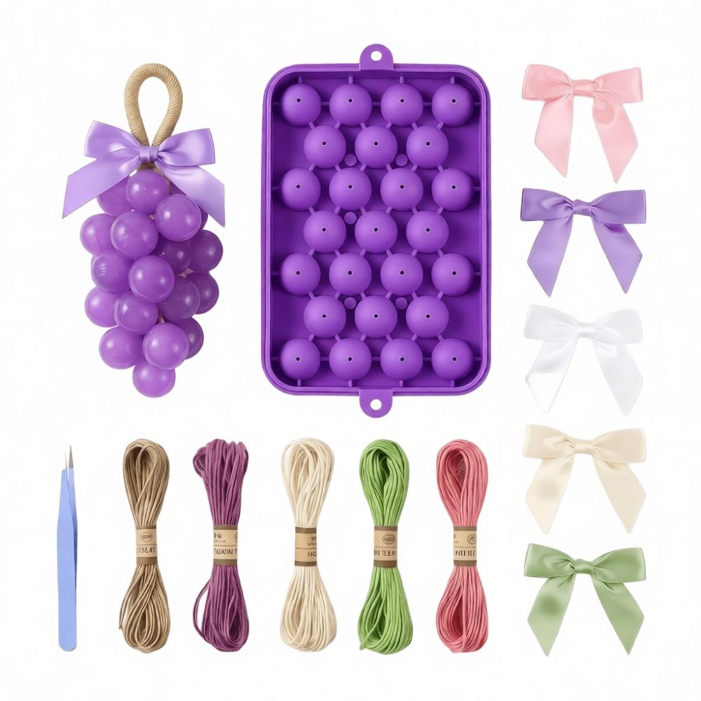 Soap Making Gifts - Grape Silicone Mold Fruit Soap Making