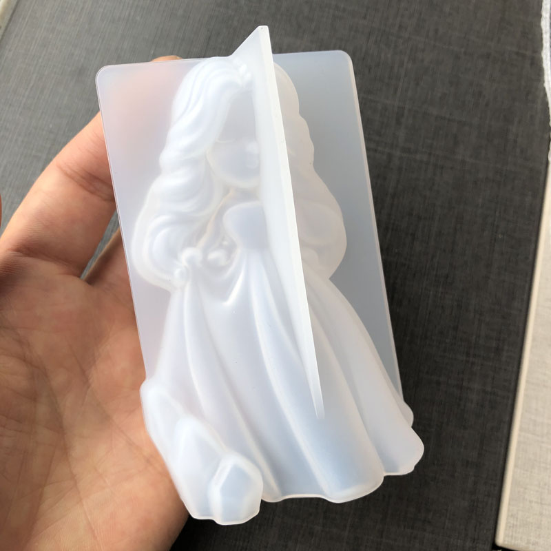 3D Cute Princess Silicone Cand - Soap Making Ins 评论和价格
