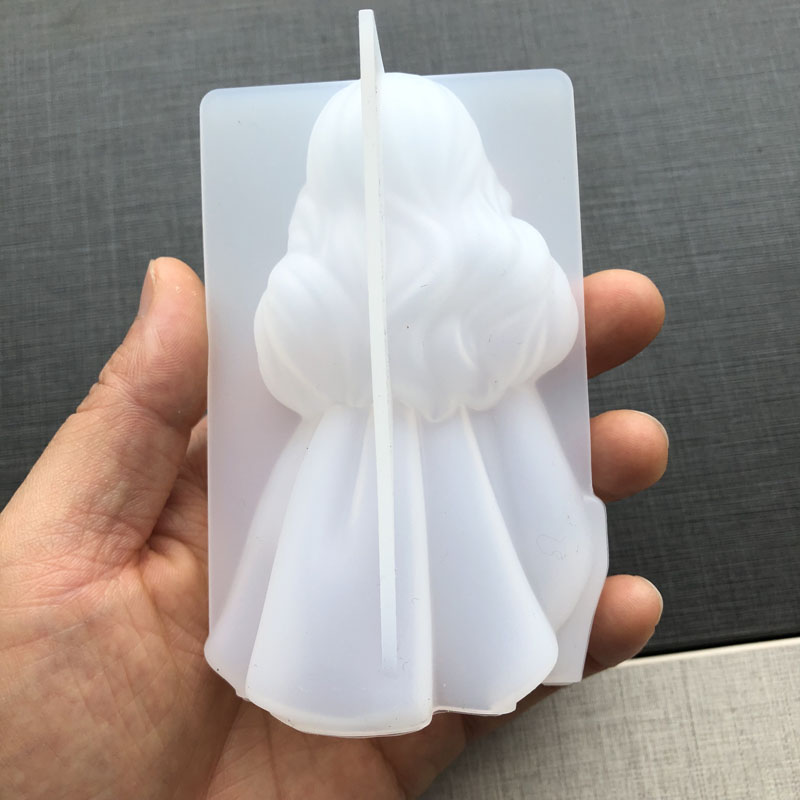 3D Cute Princess Silicone Cand - Soap Making Ins 评论和价格