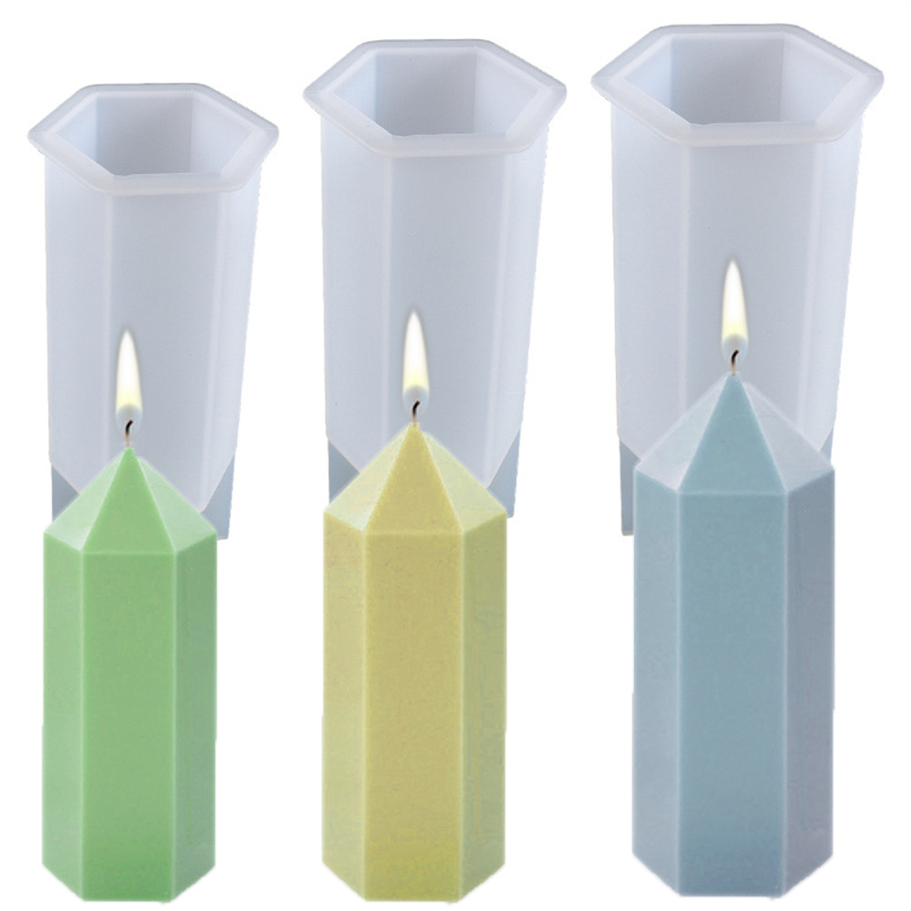 3D Hexagonal Column Candle Mol - Soap Making Diy Kit 评论和价格