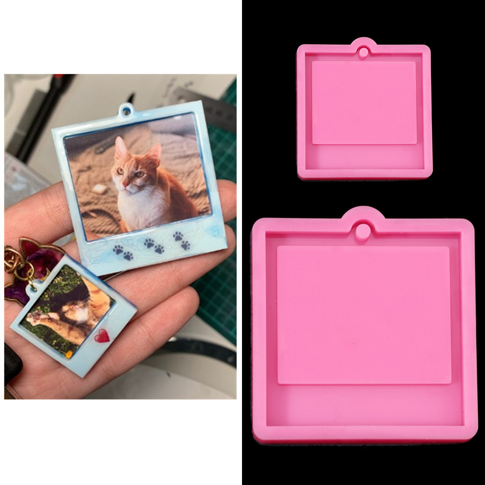 Photo Frame Epoxy Resin Keycha - Soap Making Ins 评论和价格