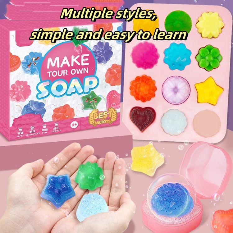 DIY Handmade Soap Crystal Soap - Soap Making Gifts 评论和价格
