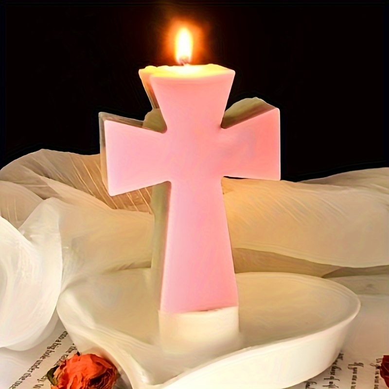 Silicone Mold Blessing Cross D - Soap Making Diy Kit 评论和价格