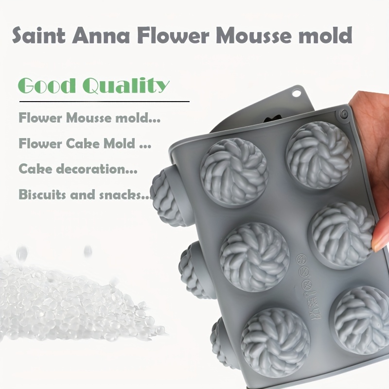 1Pc Cake Mold Santa Ana Floral - Soap Making Diy Kit 评论和价格