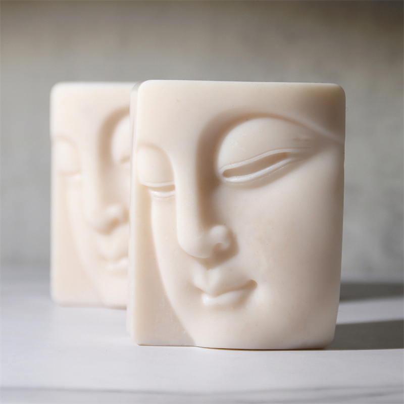 Buddha's Face Silicone Soap Mo - Soap Making Diy Kit 评论和价格