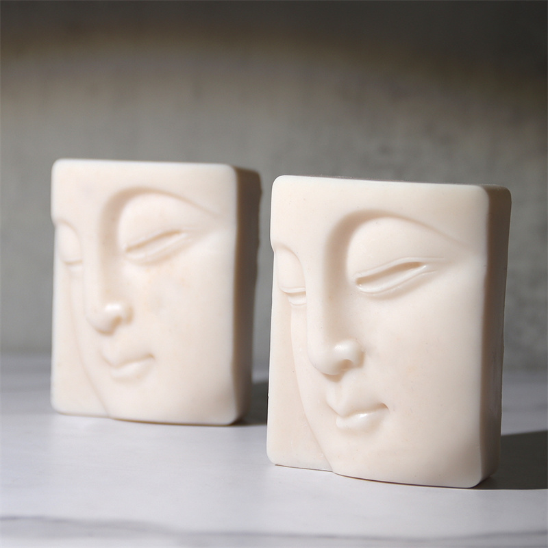 Buddha's Face Silicone Soap Mo - Soap Making Diy Kit 评论和价格