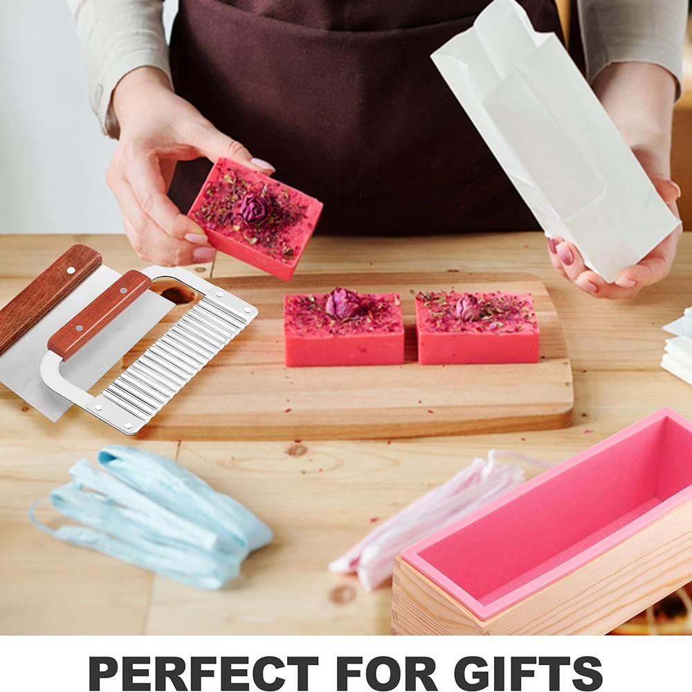 1.2L Silicone Soap Molds Kit 4 - Soap Making Kit For Beginners 评论和价格