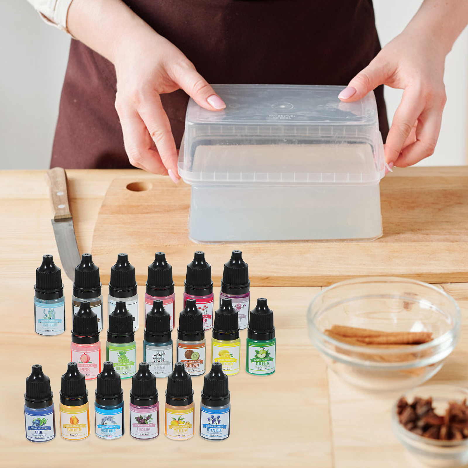 1 Box Epoxy Resin Diffusion Pi - Soap Making Ins 评论和价格